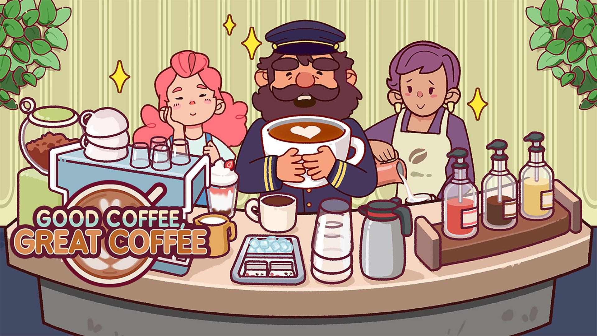 بازی موبایل Good Coffee, Great Coffee