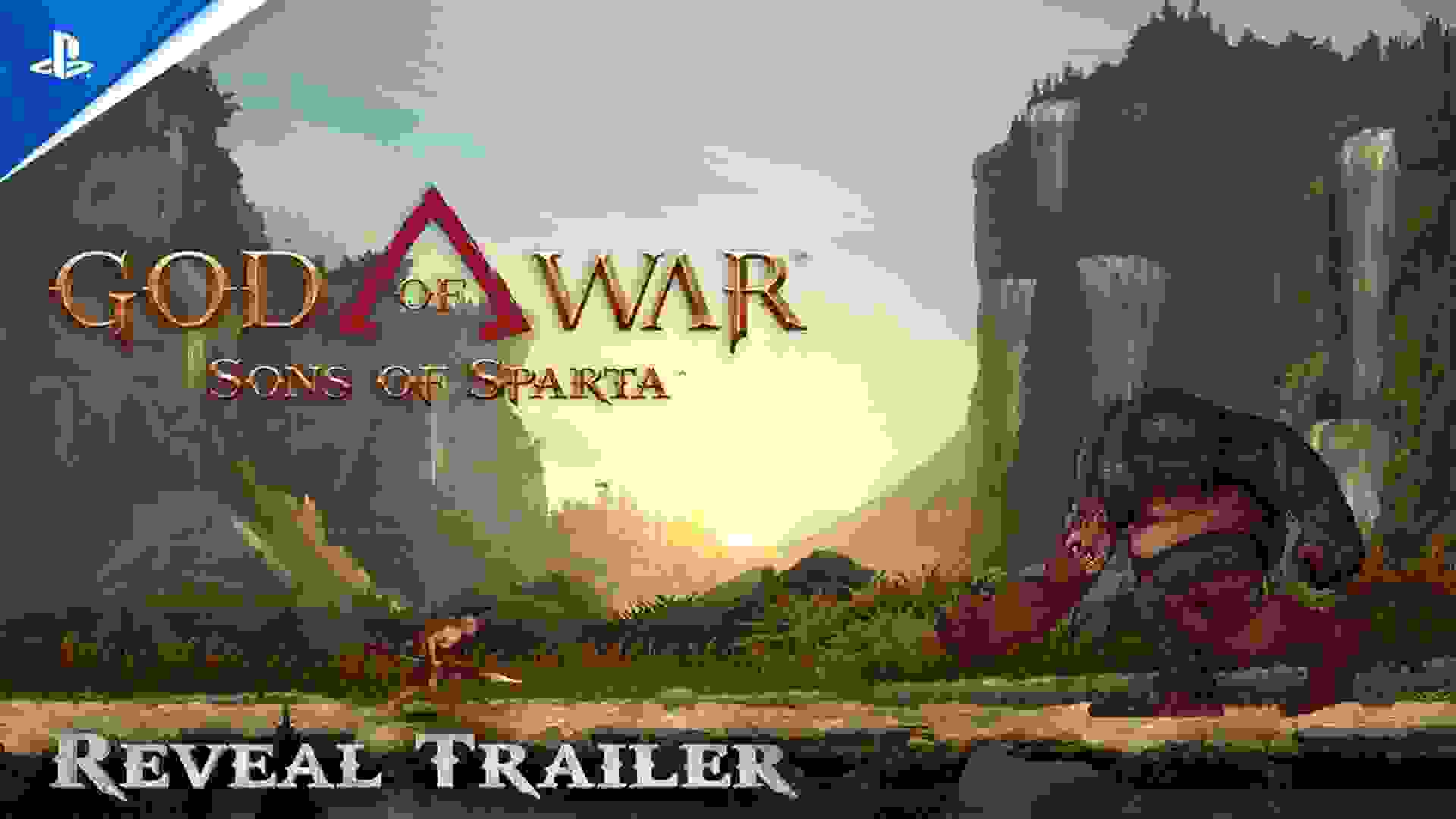 پوستر معرفی بازی god of war sons of sparta