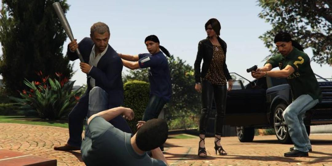 gta v madrazo attacks michael