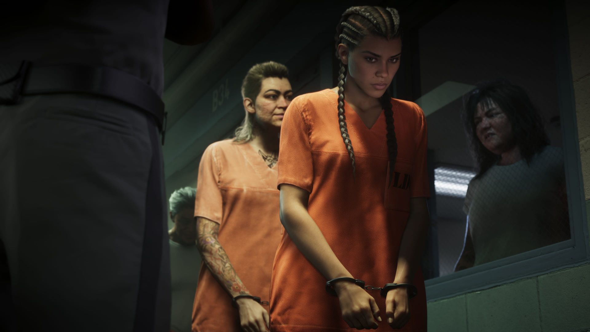 لوسیا (Lucia) با لباس زندان در بازی GTA 6