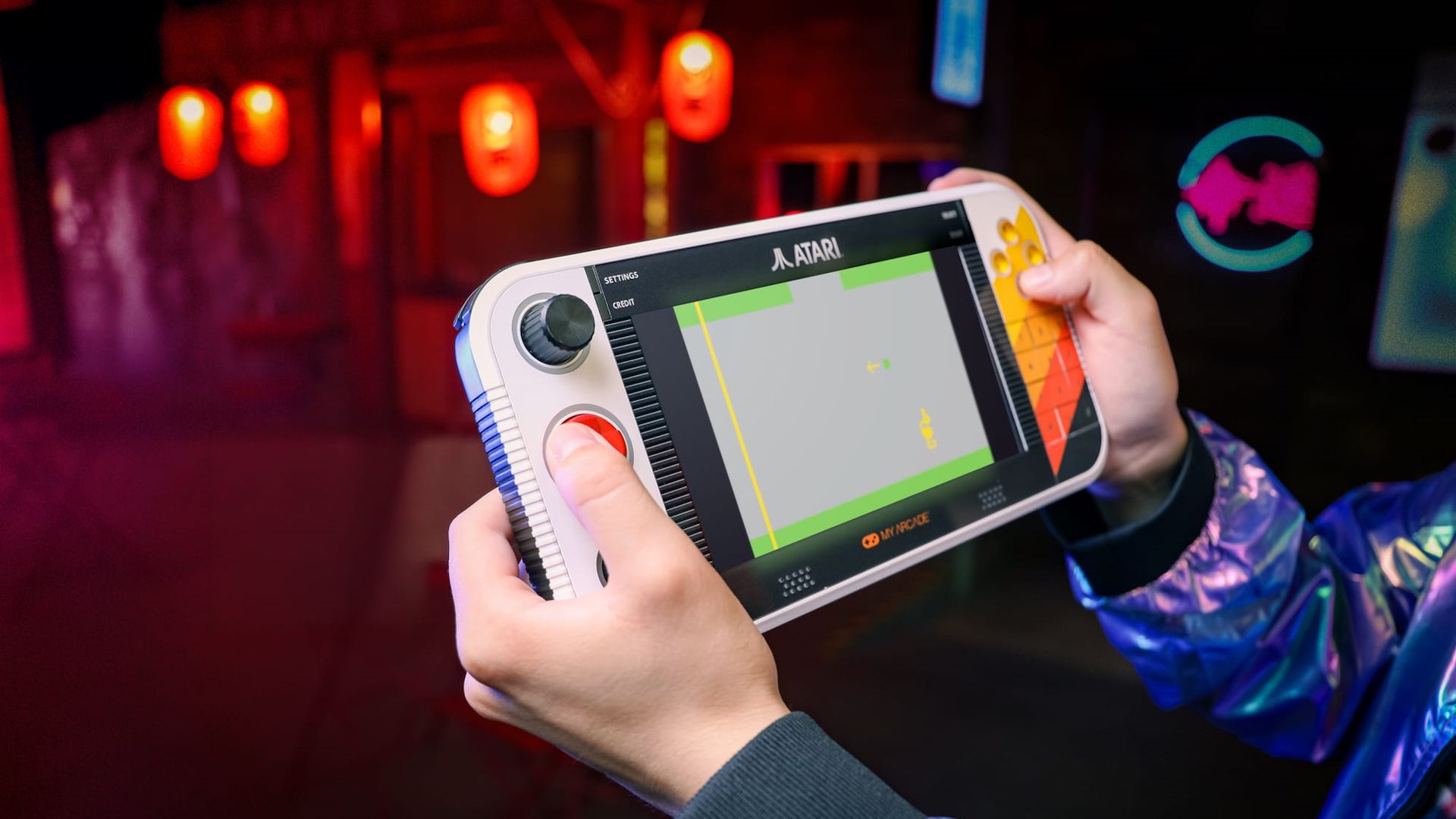 کنسول دستی Gamestation Go شرکت آتاری با ۲۰۰ بازی کلاسیک