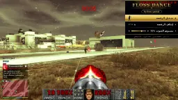 گیم‌پلی بازی GTA 5 با مود گرافیکی و سبک بازی Doom 2