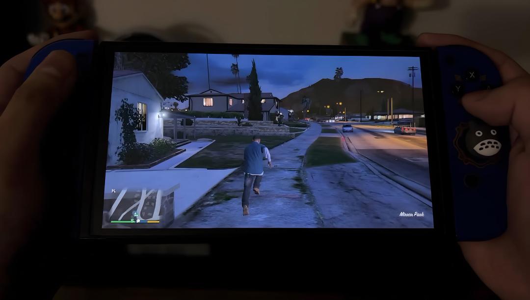 اجرای بازی GTA 5 روی کنسول نینتندو سوییچ