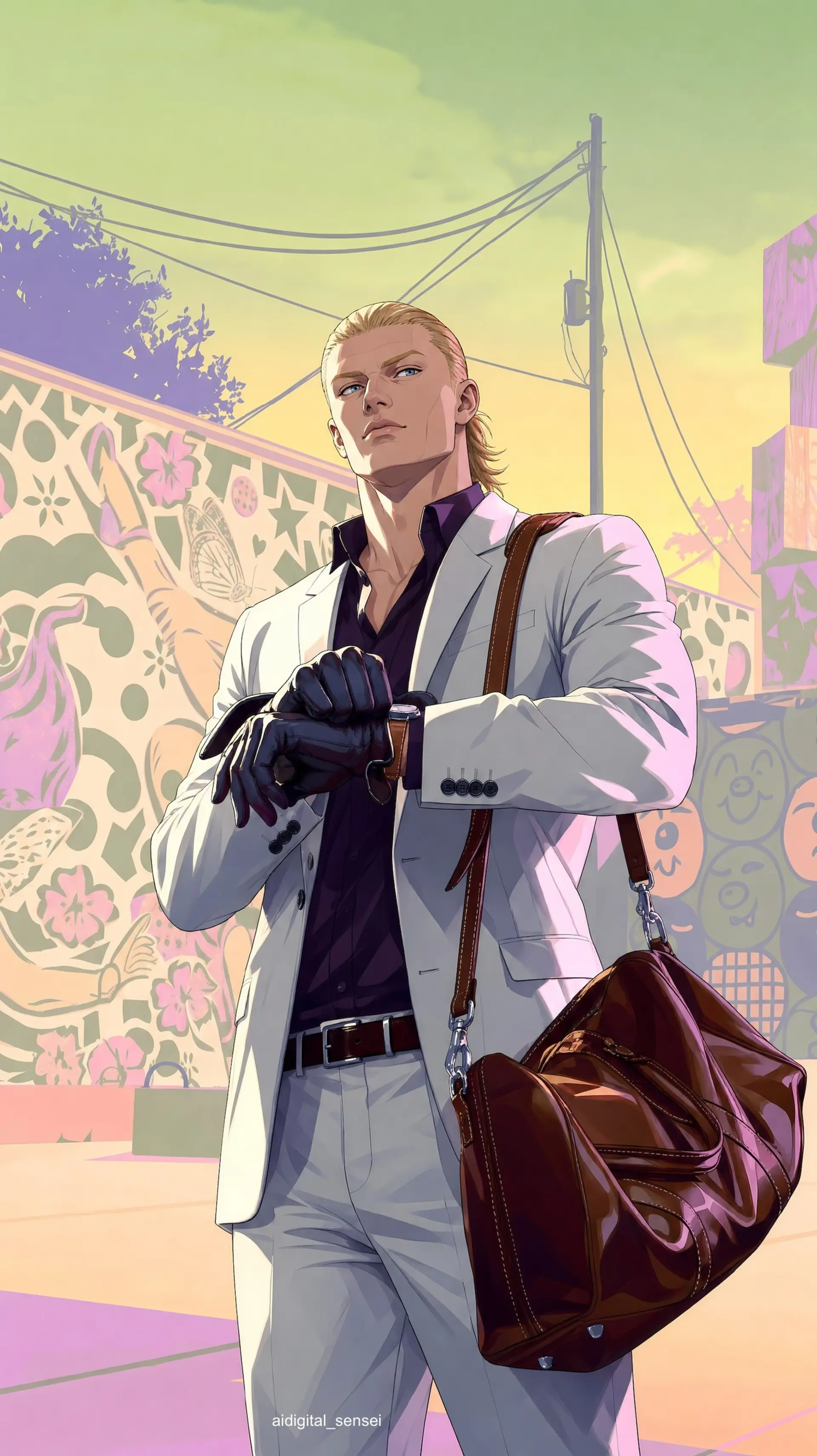 ارلینگ هالند در جهان GTA 6 و شهر وایس سیتی