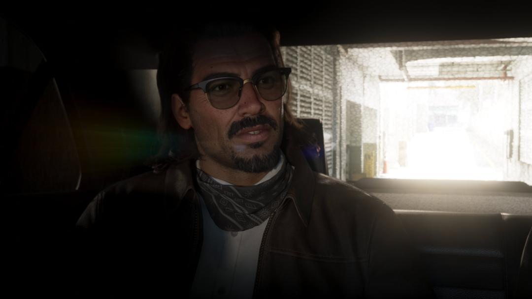 رائول باتیستا در محیطی تاریک در بازی GTA 6