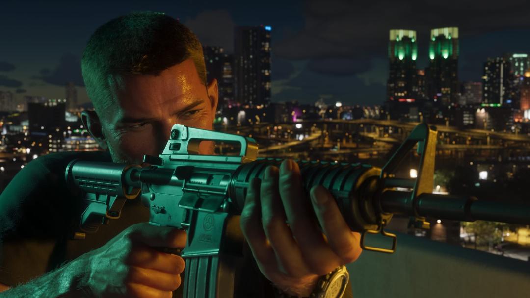 جیسون با سلاح در بازی GTA 6