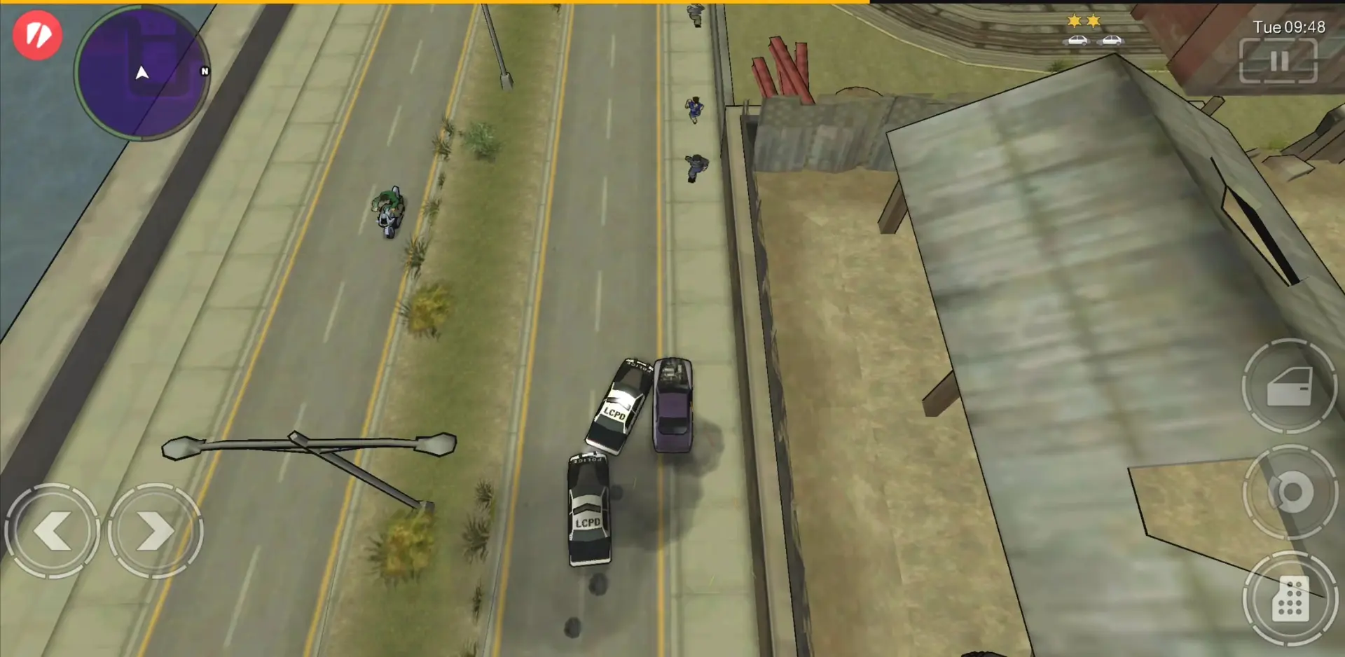 محیط بازی محبوب GTA Chinatown Wars در خیابان‌های لیبرتی سیتی