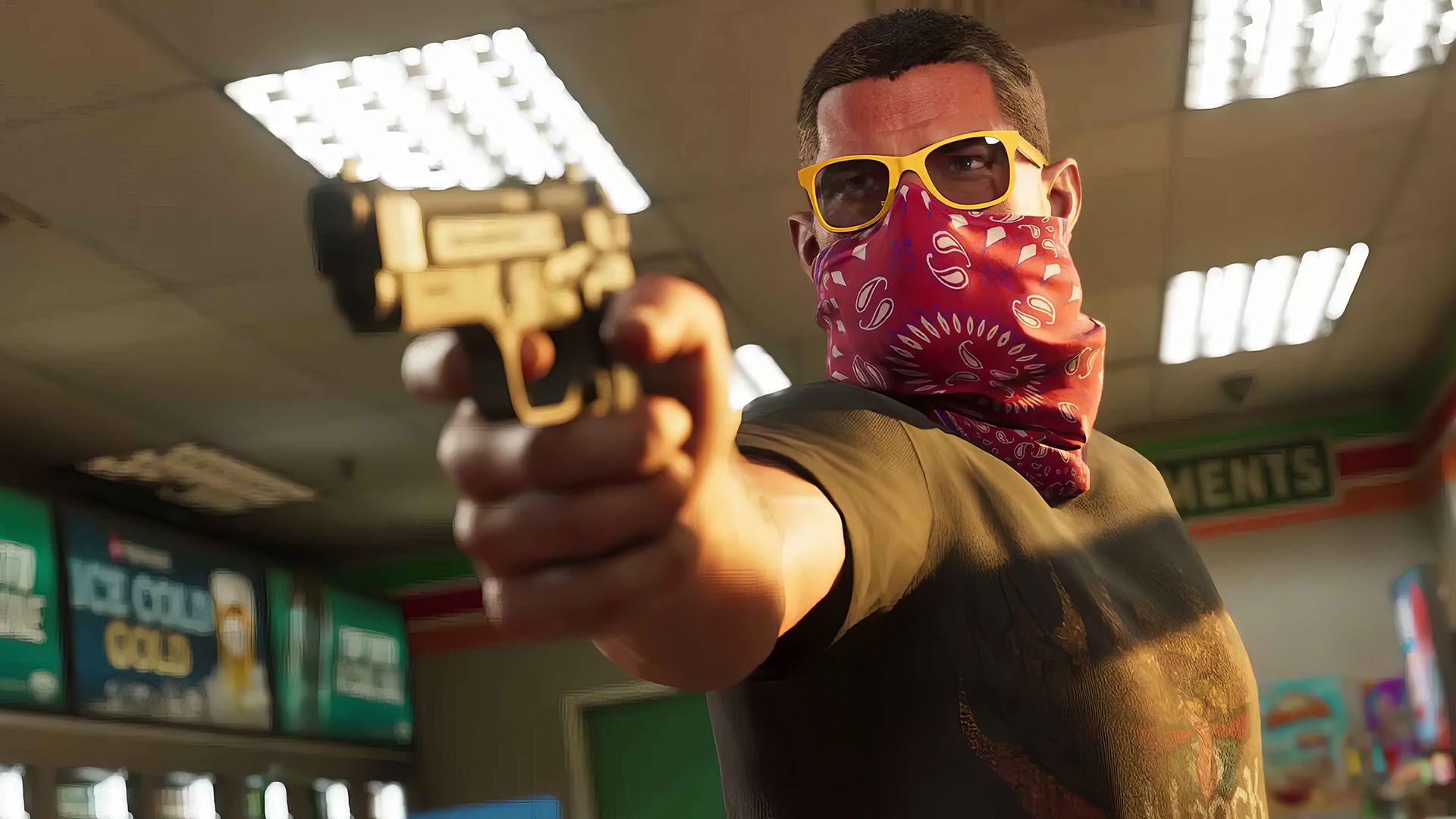 جیسون مشغول سرقت در بازی GTA 6
