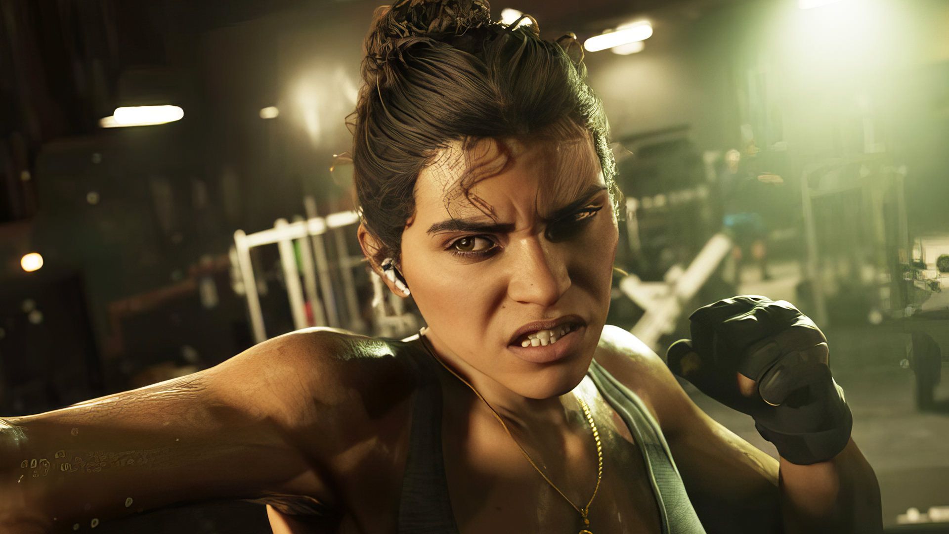 تمرین لوسیا در بازی جی تی ای ۶