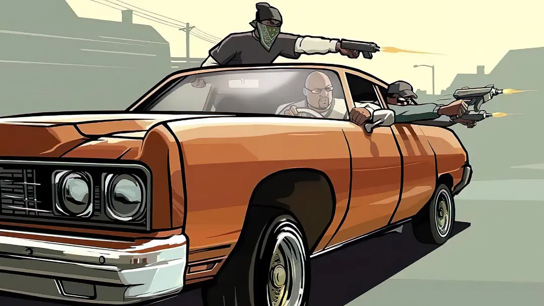 تعقیب‌وگریز نفس‌گیر Grand Theft Auto: San Andreas