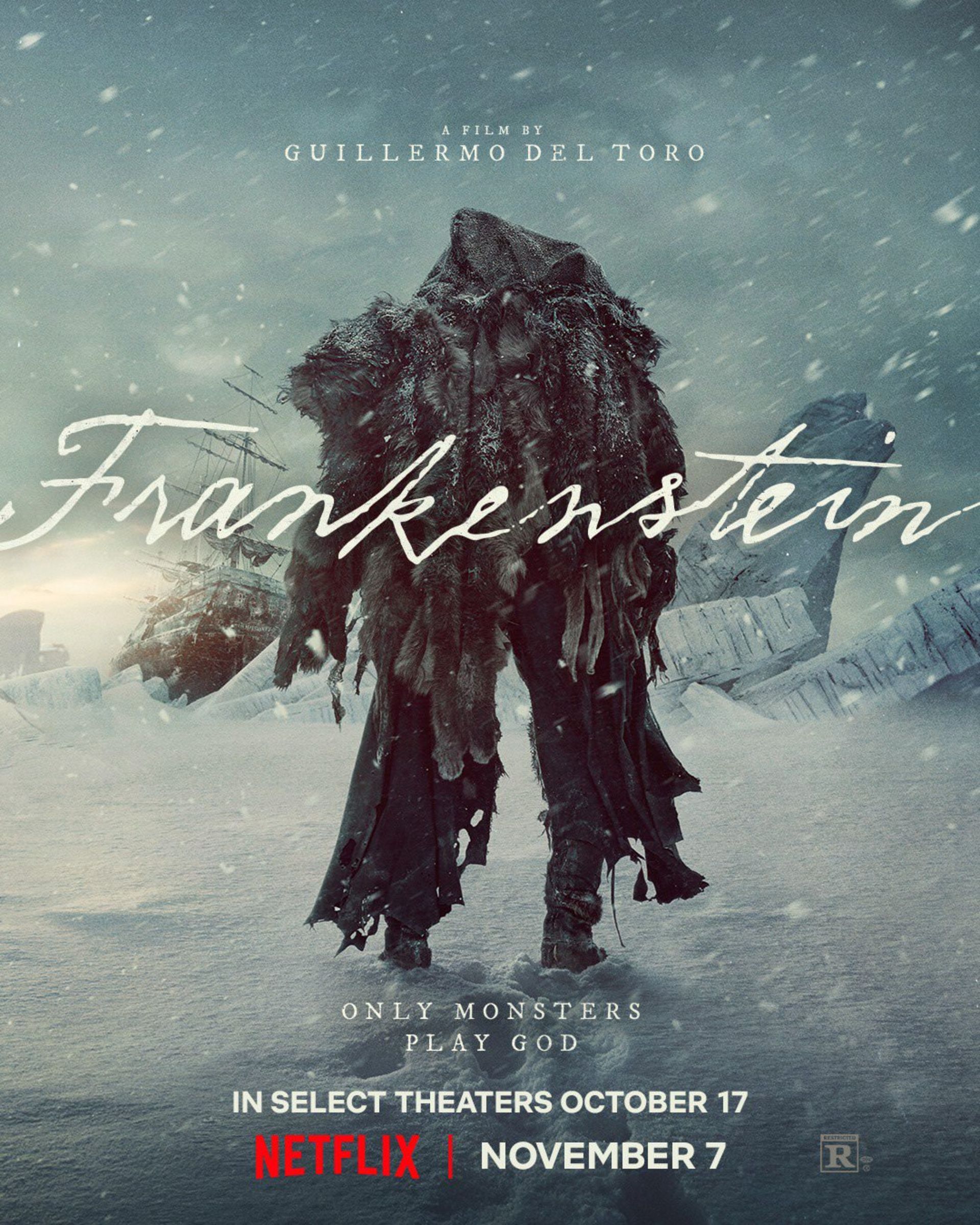 پوستر هیولا در فیلم Frankenstein
