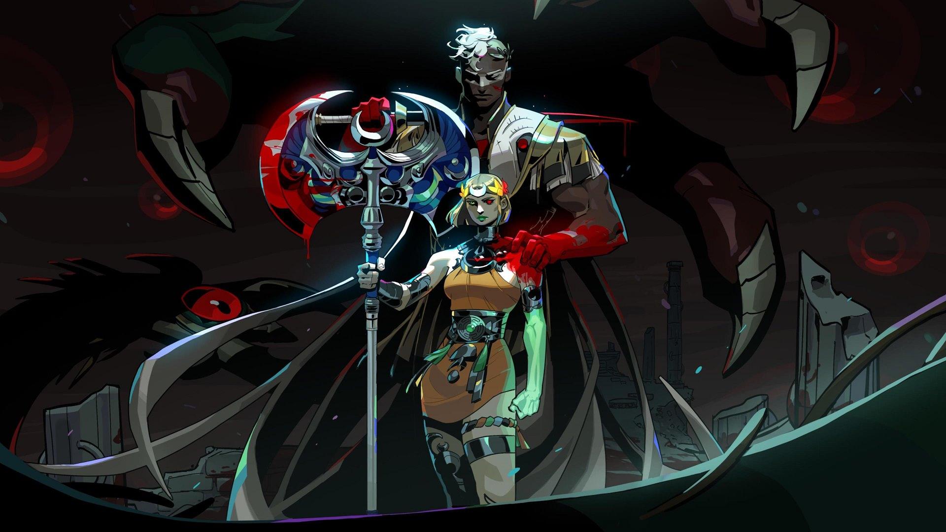 ملینوی و آرس در بازی Hades 2