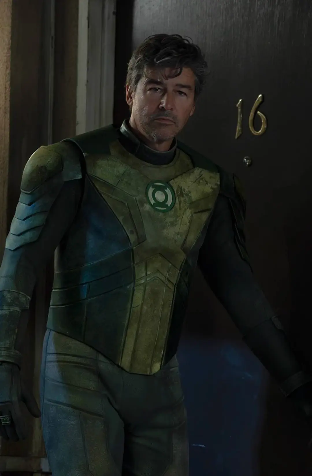 لباس سبز و فرسوده هال جوردن (Hal Jordan) با نشان گرین لنترن