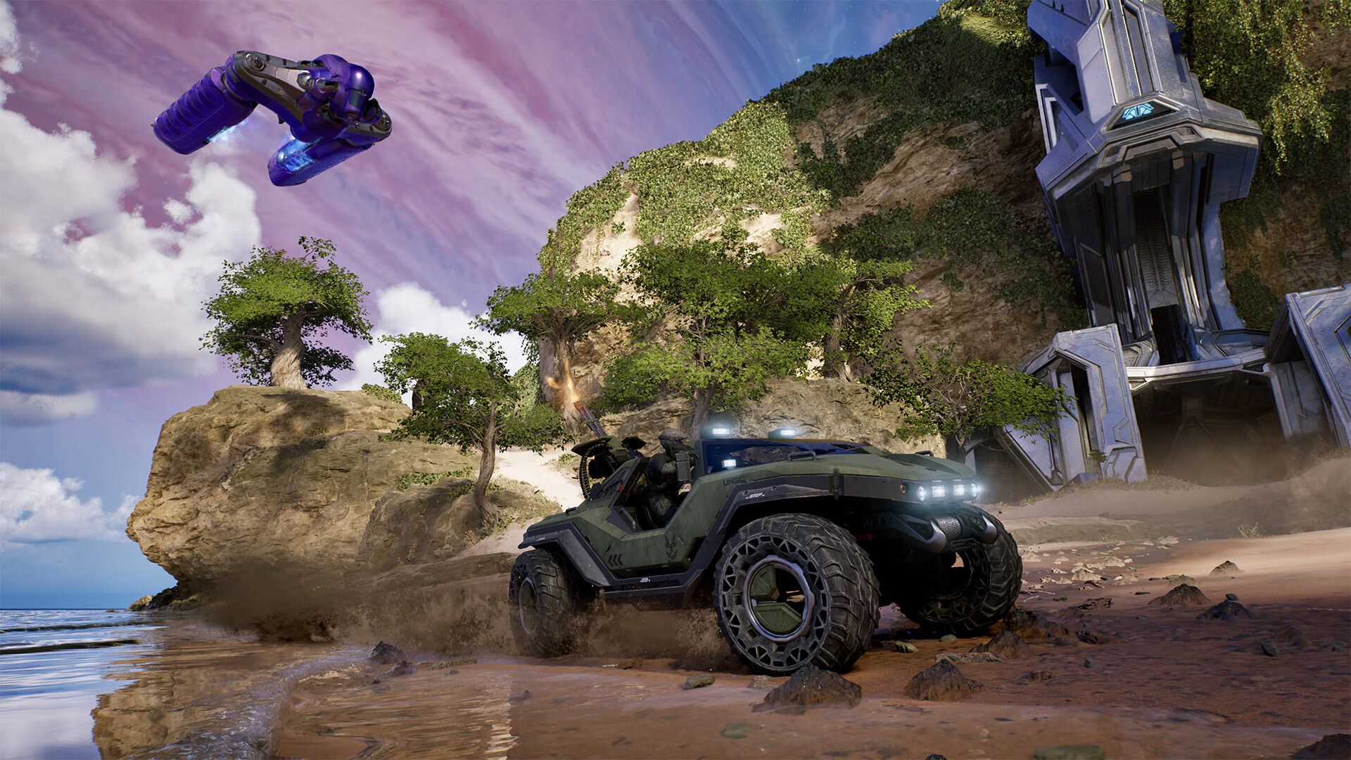 مبارزه با اتومبیل در بازی Halo: Campaign Evolved