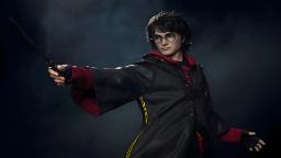 فیگور هری پاتر (Harry Potter) از فیلم جام آتش با جادوی چوبدستی