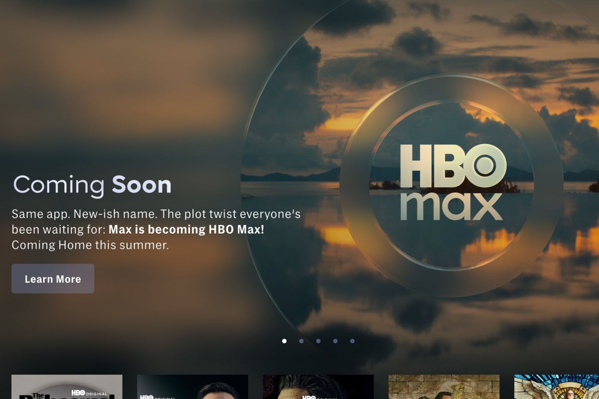 بازگشت HBO Max نزدیک است
