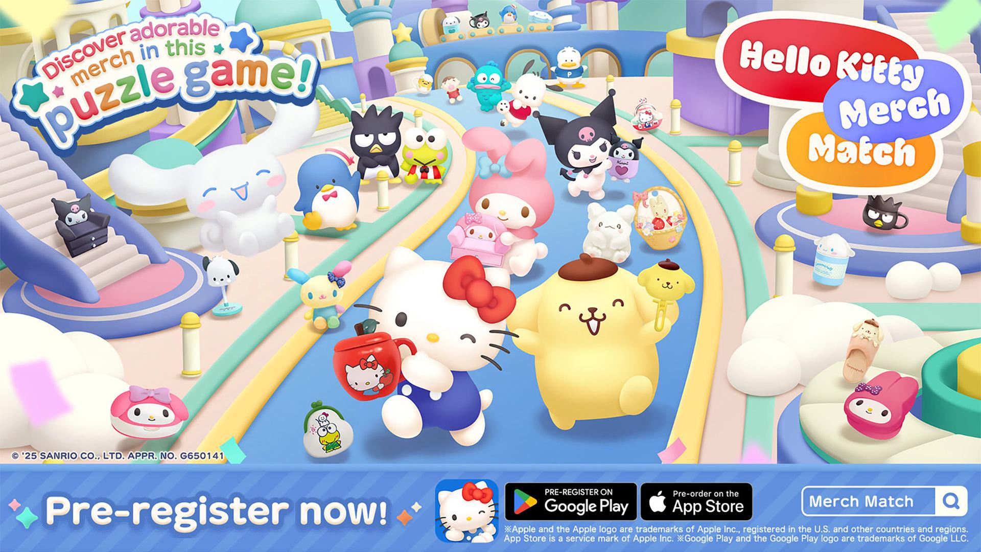 بازی موبایل Hello Kitty Merch Match