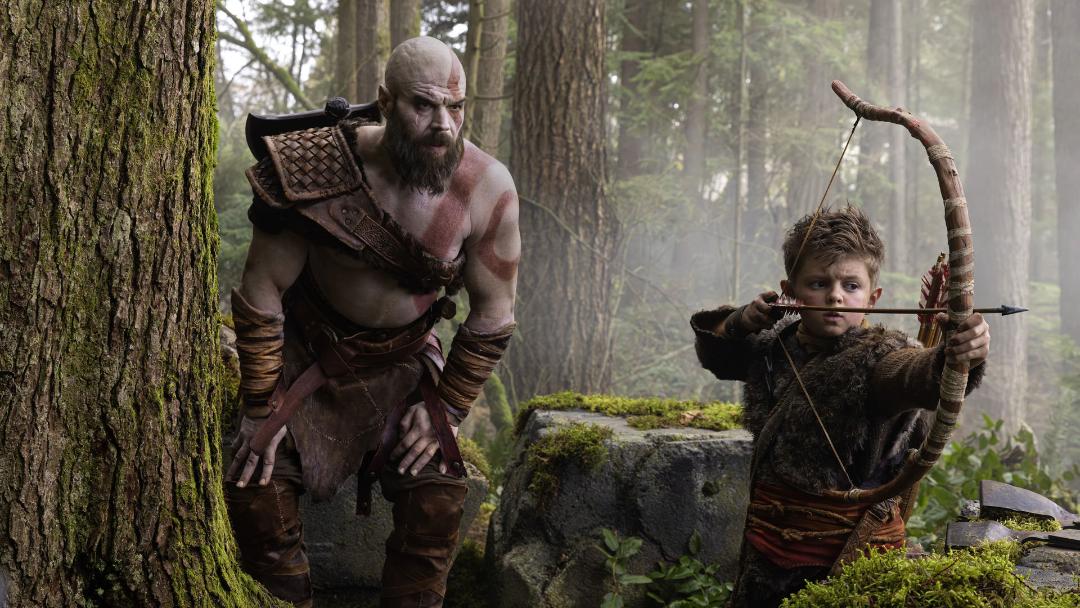 اولین نگاه رسمی به کریتوس و آترئوس در سریال God of War