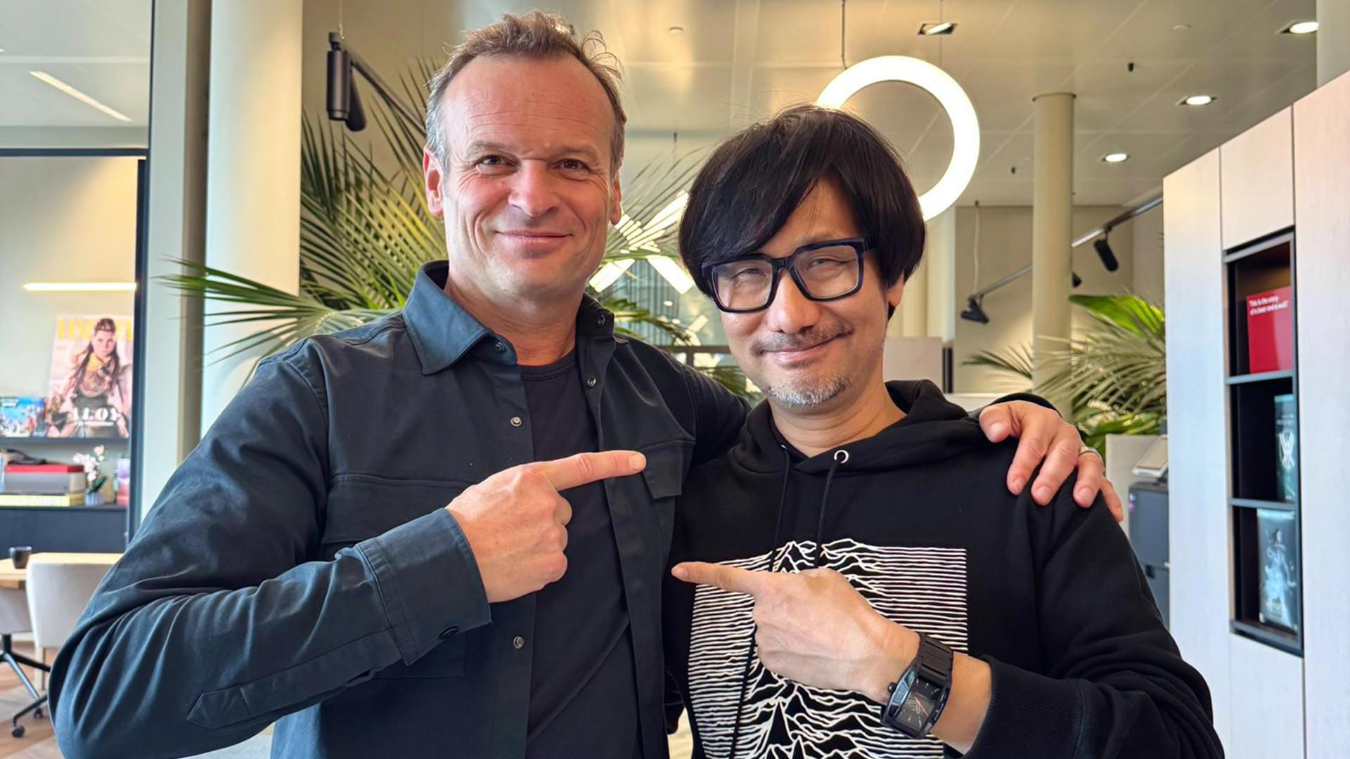 هیدئو کوجیما در استودیو گوریلا گیمز