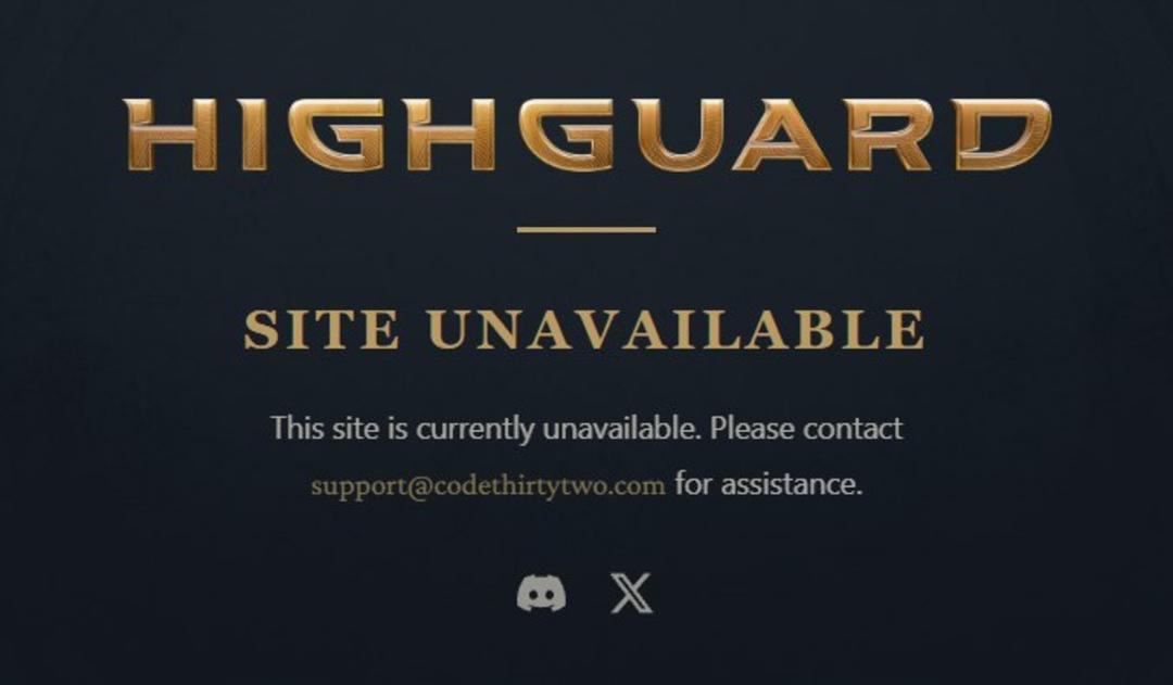 وب‌سایت رسمی بازی Highguard از دسترس خارج شد