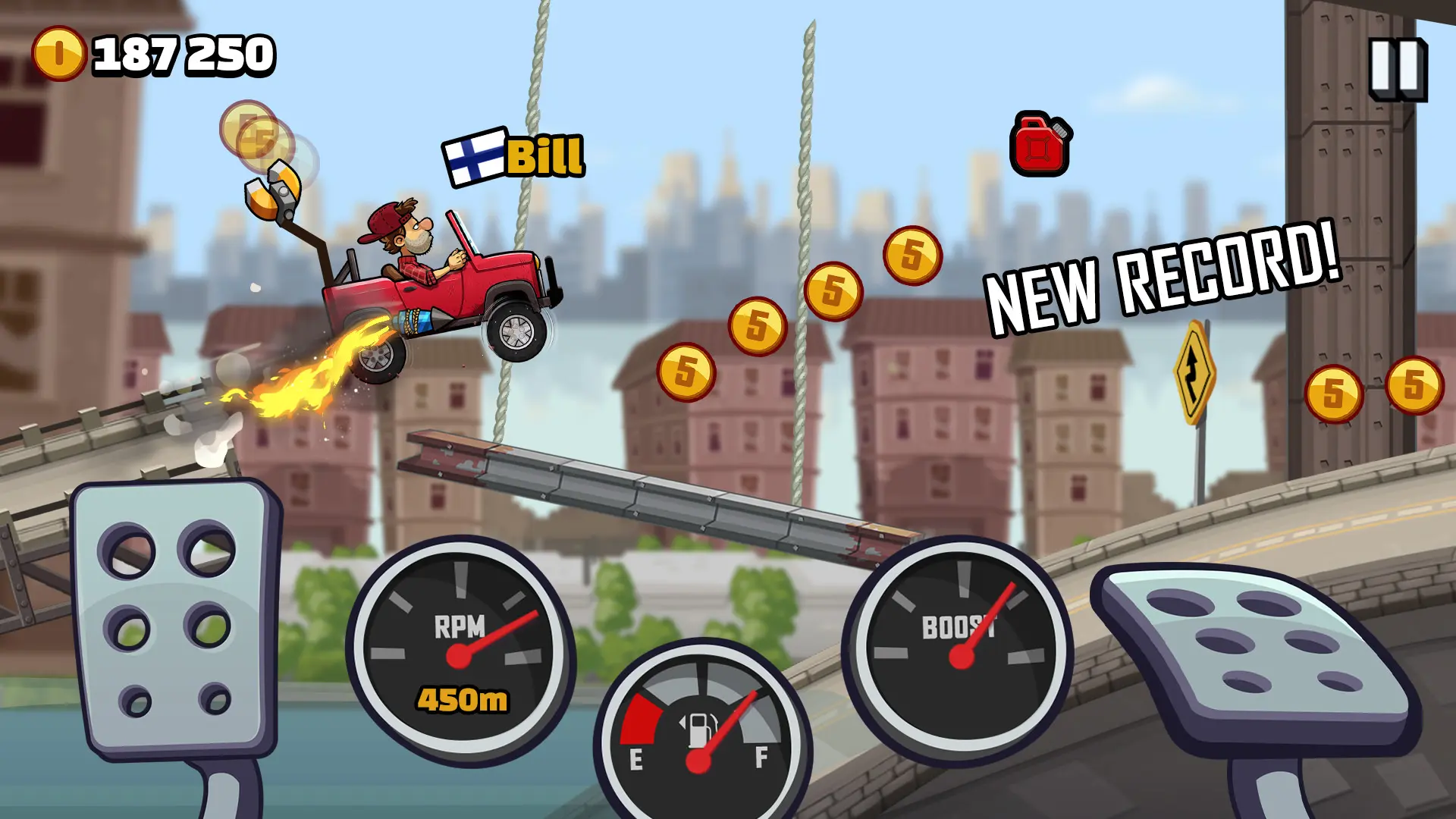 بازی Hill Climb Racing 2
