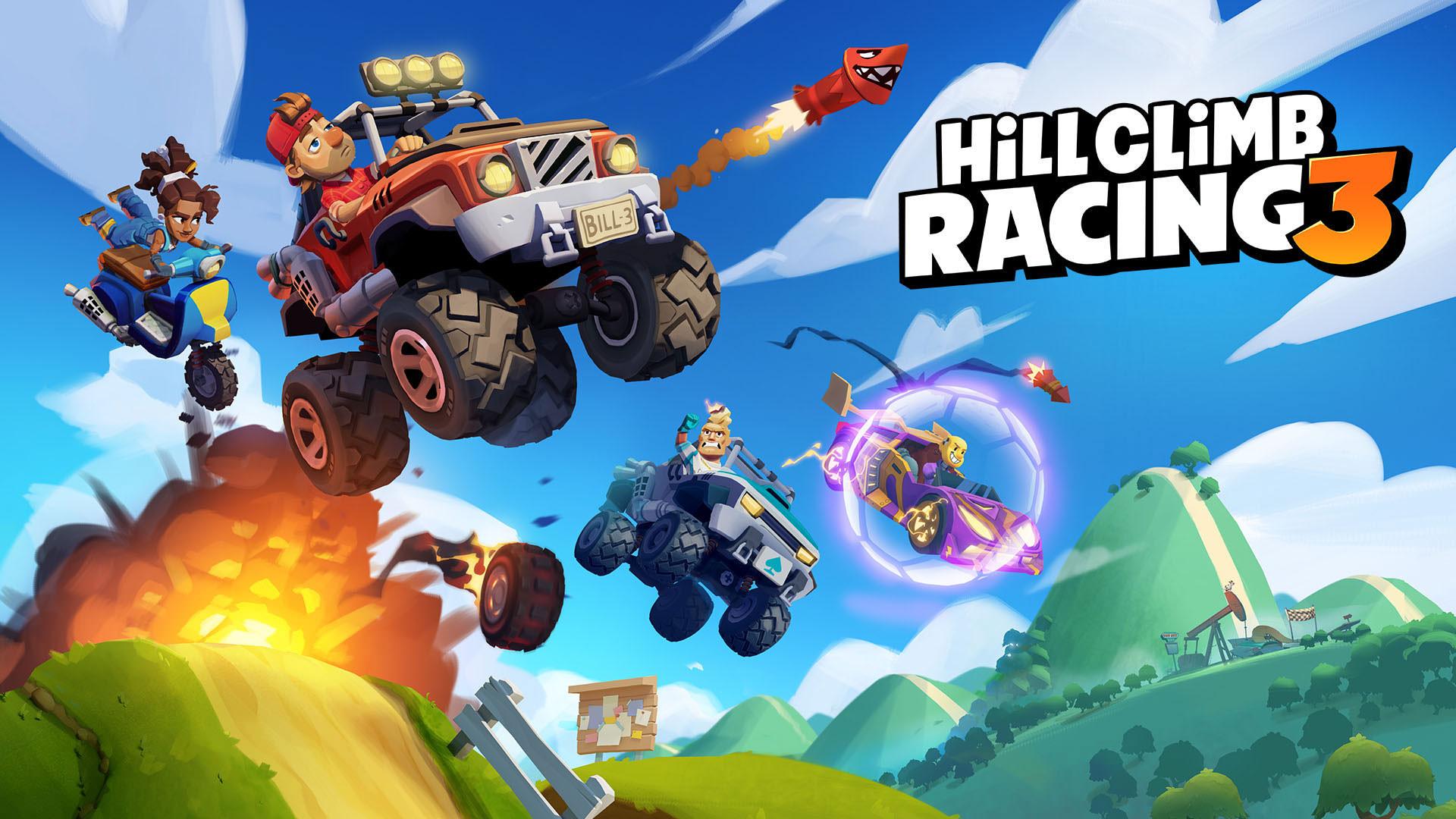 بازی موبایل Hill Climb Racing 3