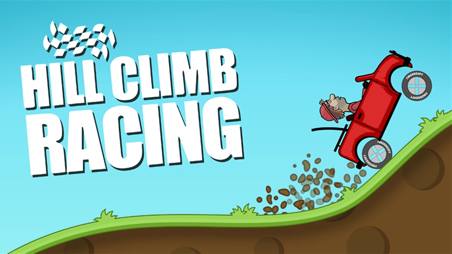 بازی موبایل Hill Climb Racing