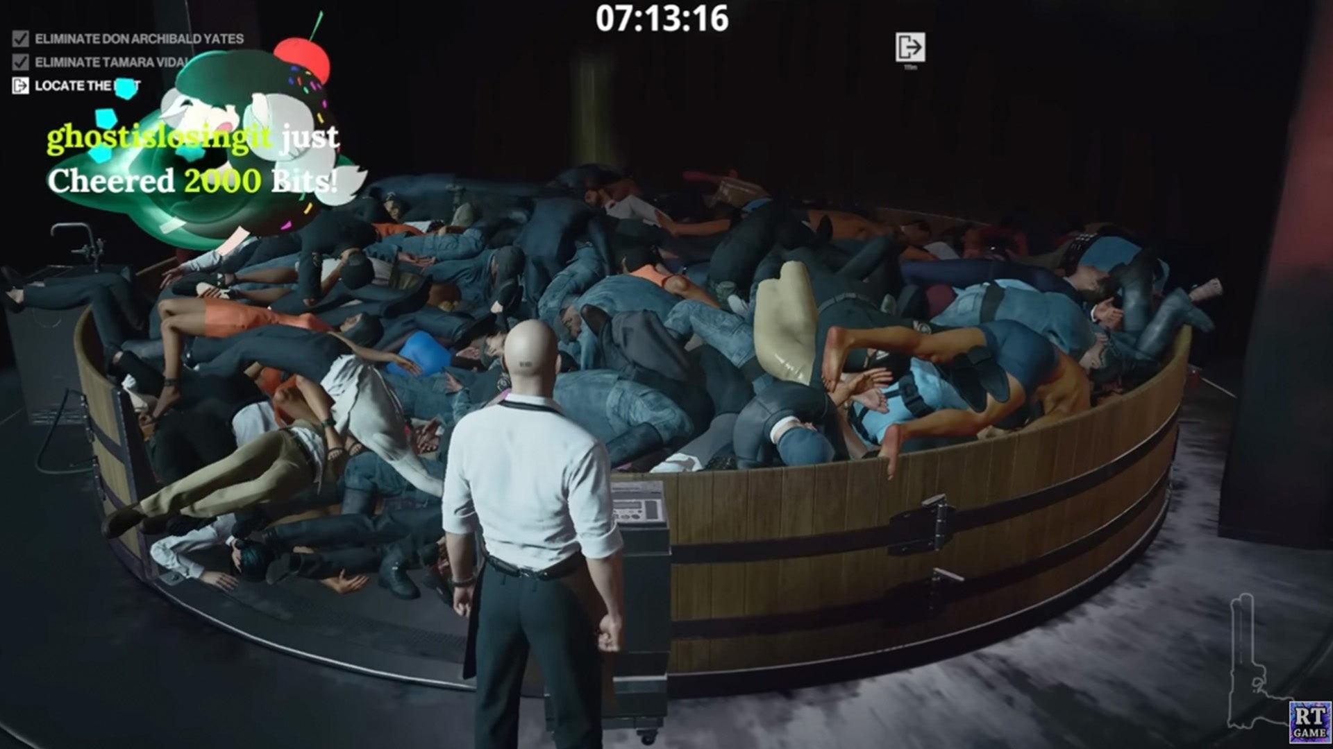 له کردن تمام شخصیت‌ها Hitman 3