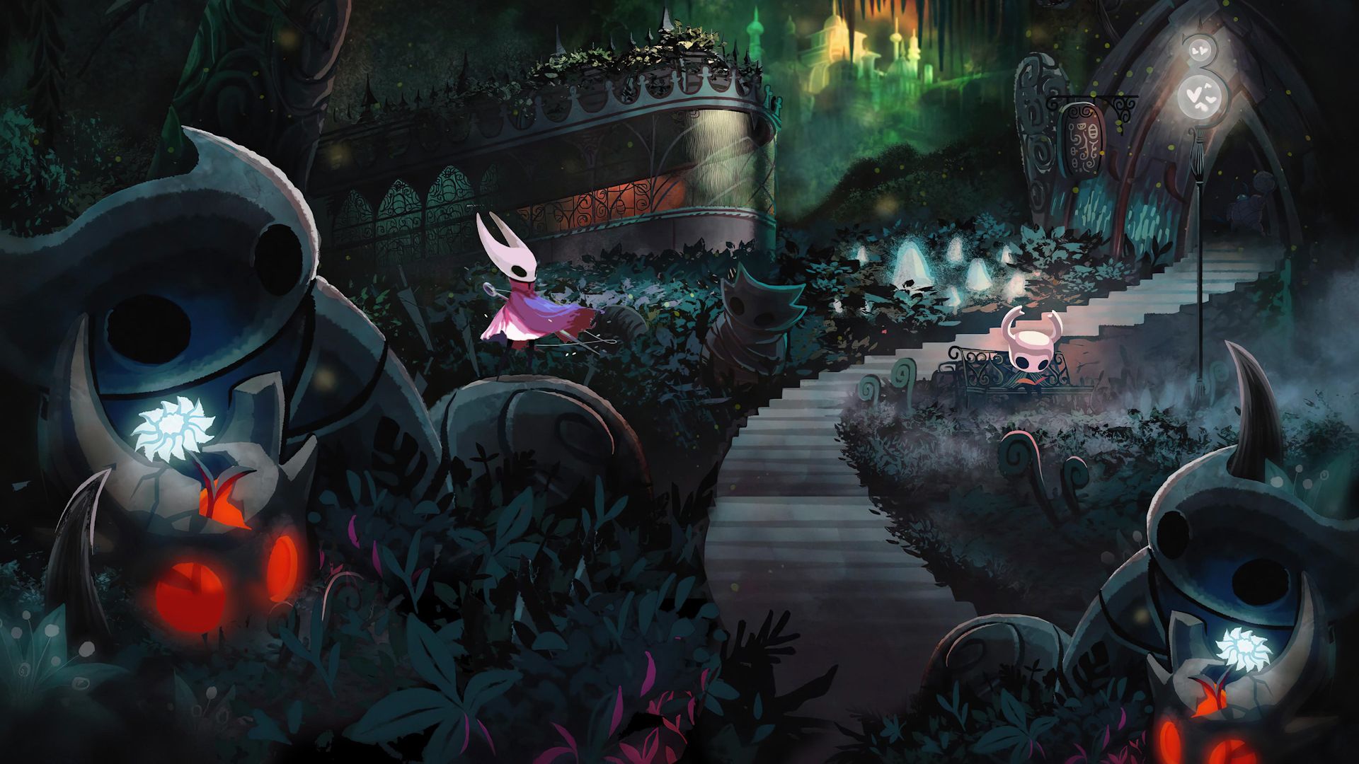 جهان زیبا و دلنشین بازی Hollow Knight