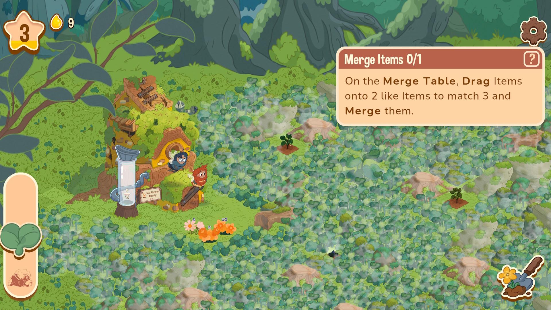 گیم‌پلی بازی موبایل Honey Grove