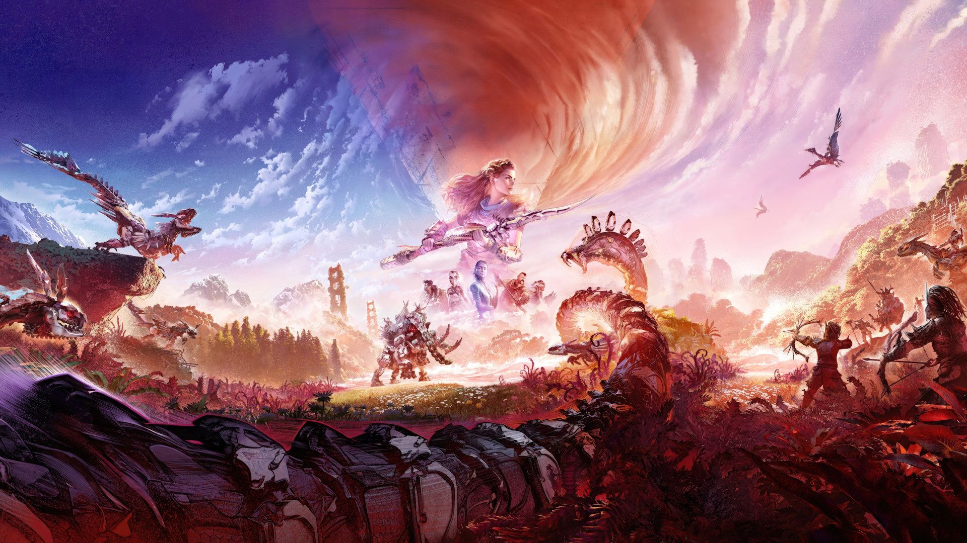 آرت‌ورک شماره یک بازی Horizon Forbidden West