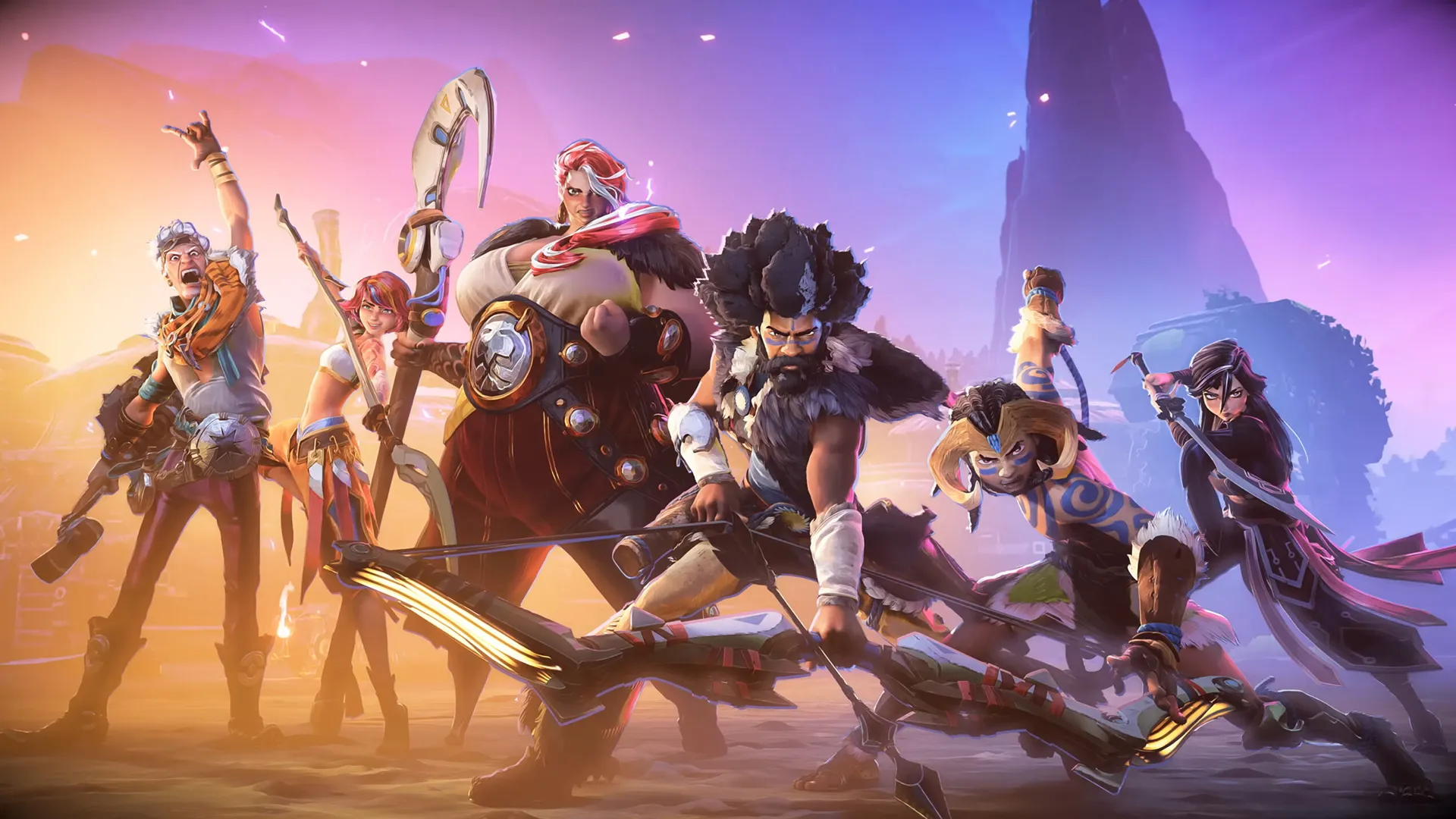 قهرمانان بازی Horizon Hunters Gathering