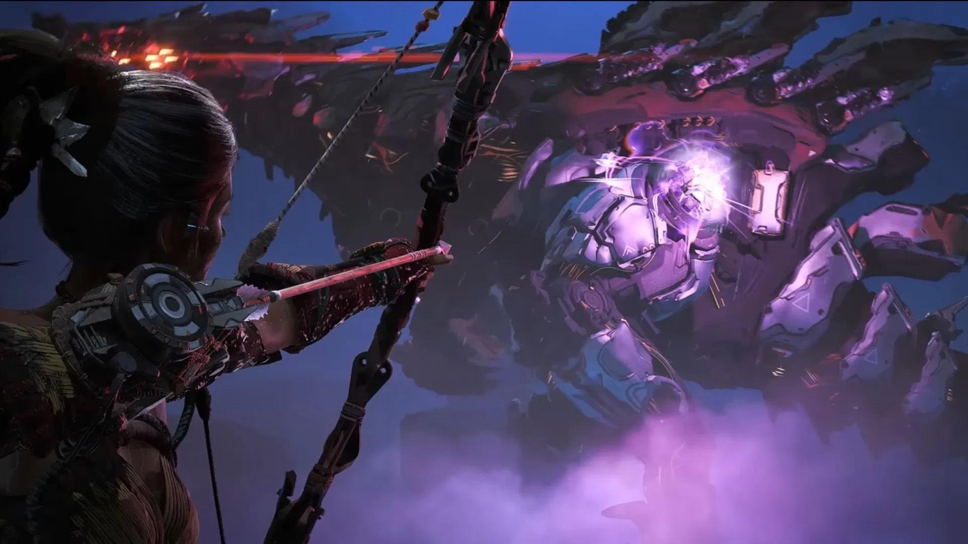 هد‌ف‌گیری دشمن در بازی Horizon Steel Frontiers