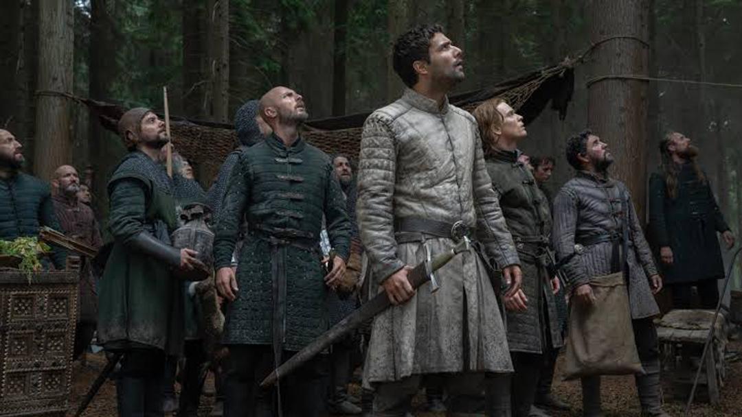 فابین فرانکل در جنگل در سریالHouse of the Dragon