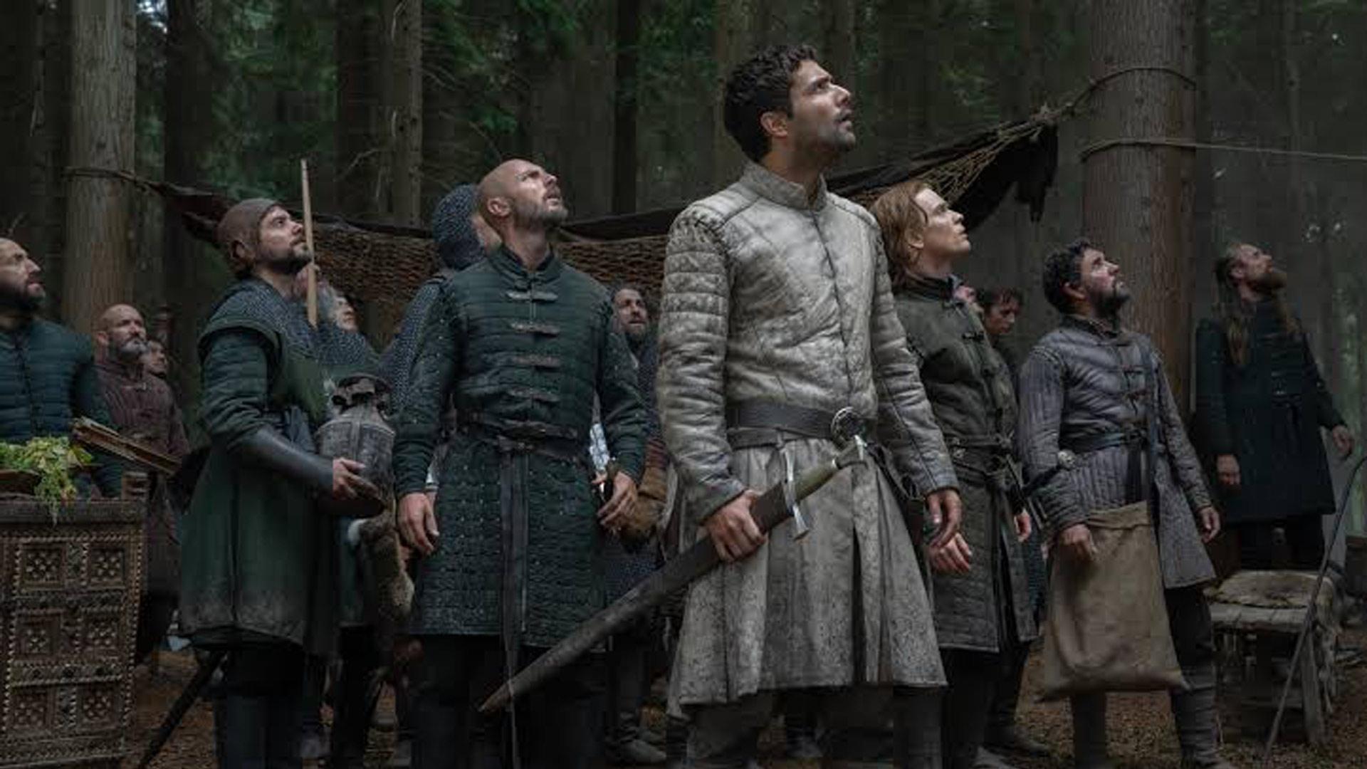 فابین فرانکل در جنگل در سریالHouse of the Dragon