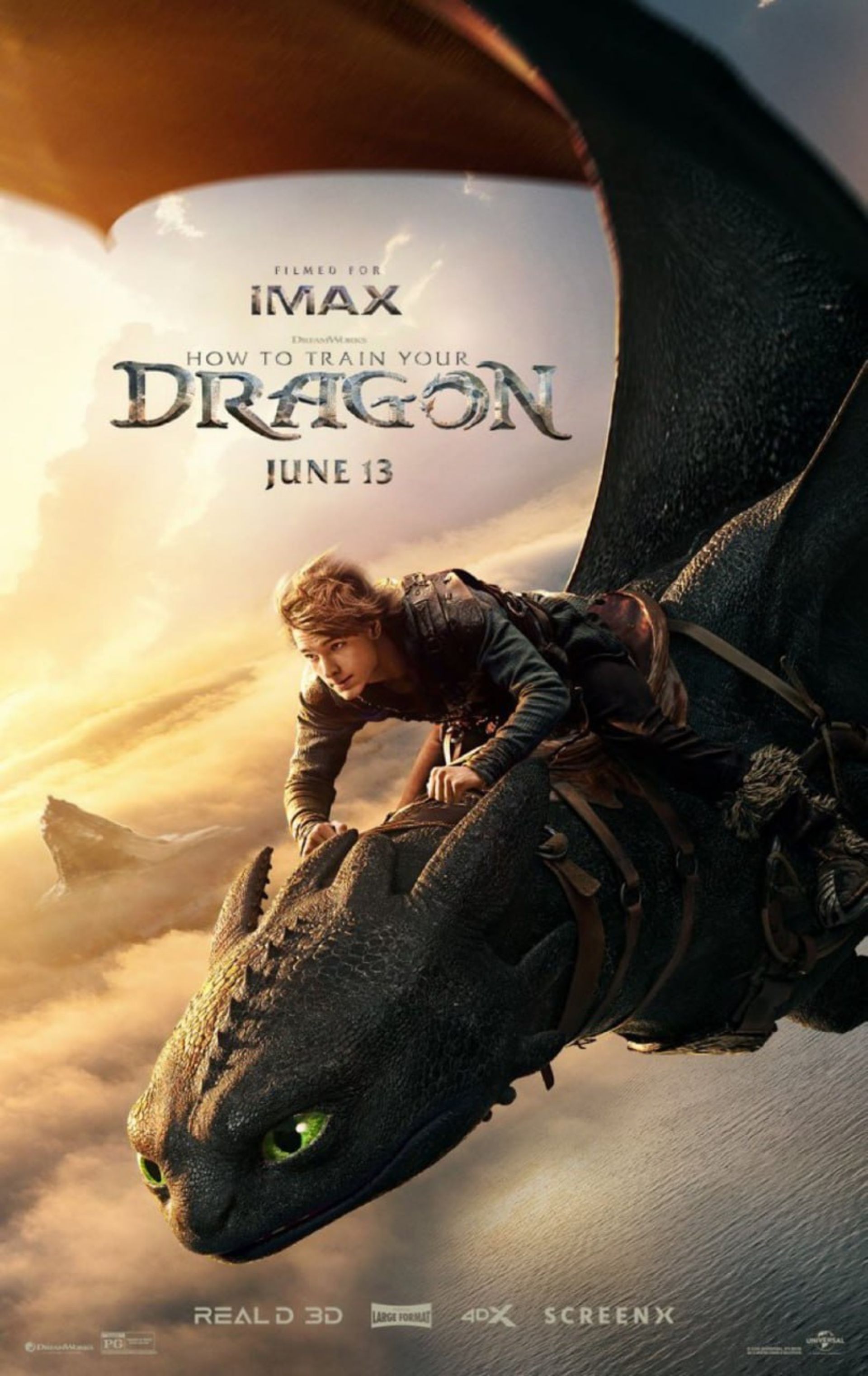 پوستر جدید و رسمی فیلم How to Train Your Dragon