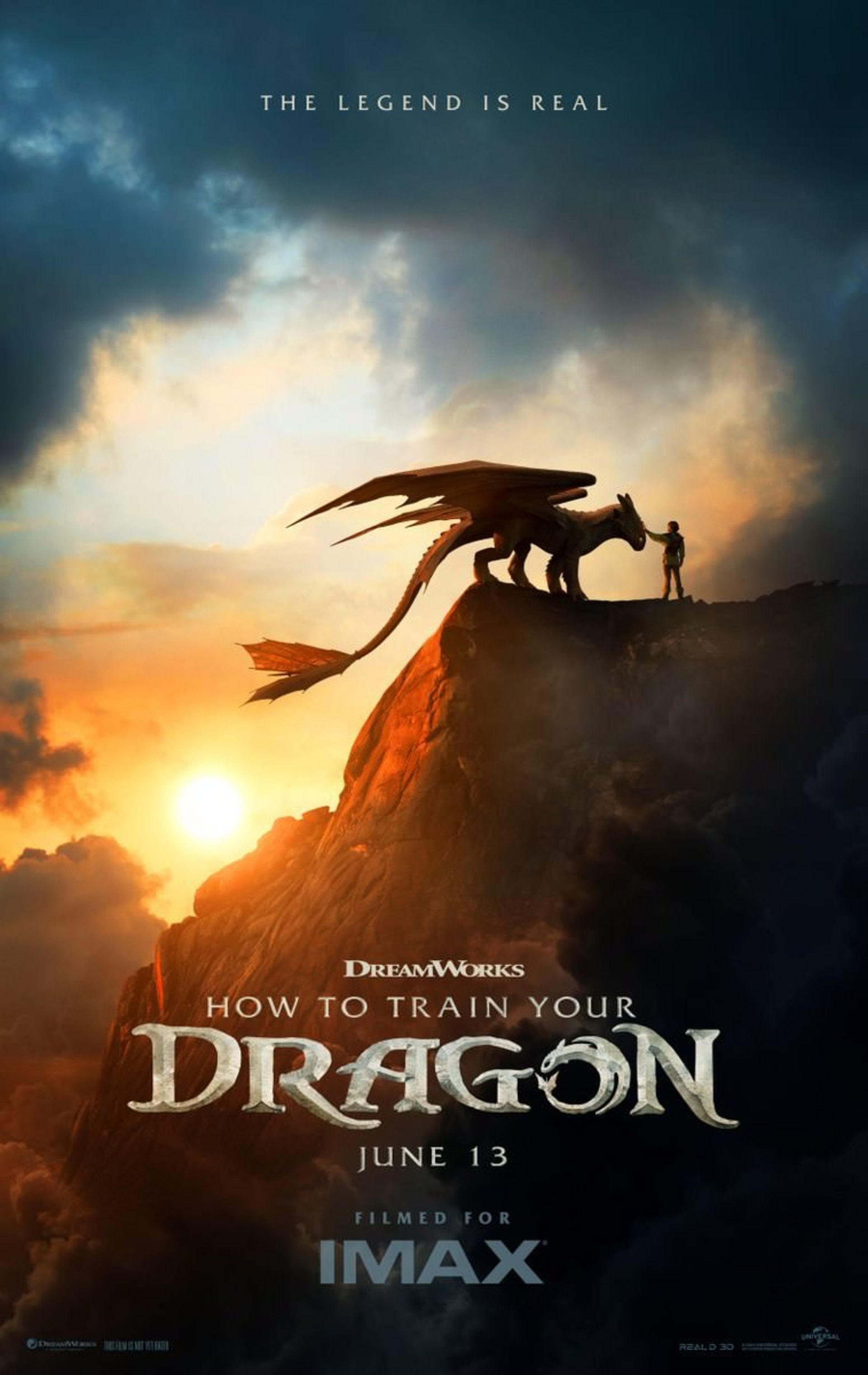 اولین پوستر فیلم How To Train Your Dragon