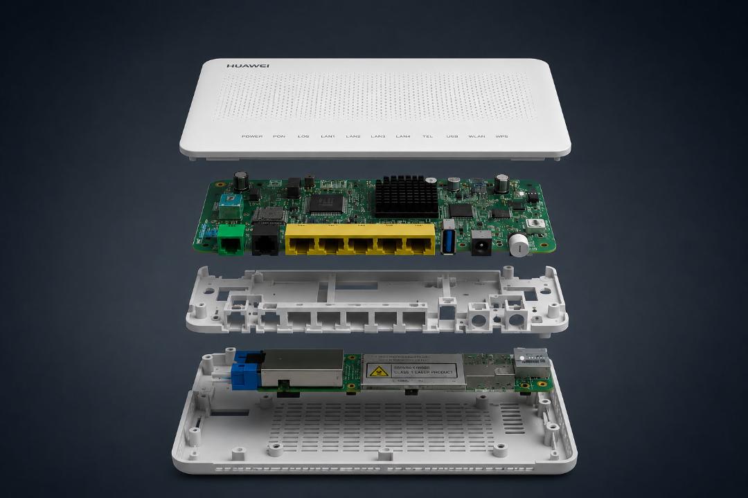 تانوما3418: مودم فیبرنوری Huawei EG8145 X6