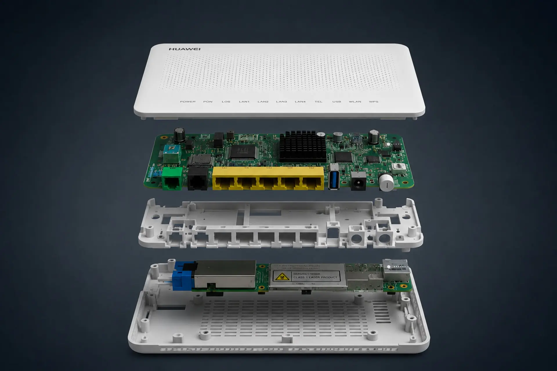 تانوما3418: مودم فیبرنوری Huawei EG8145 X6