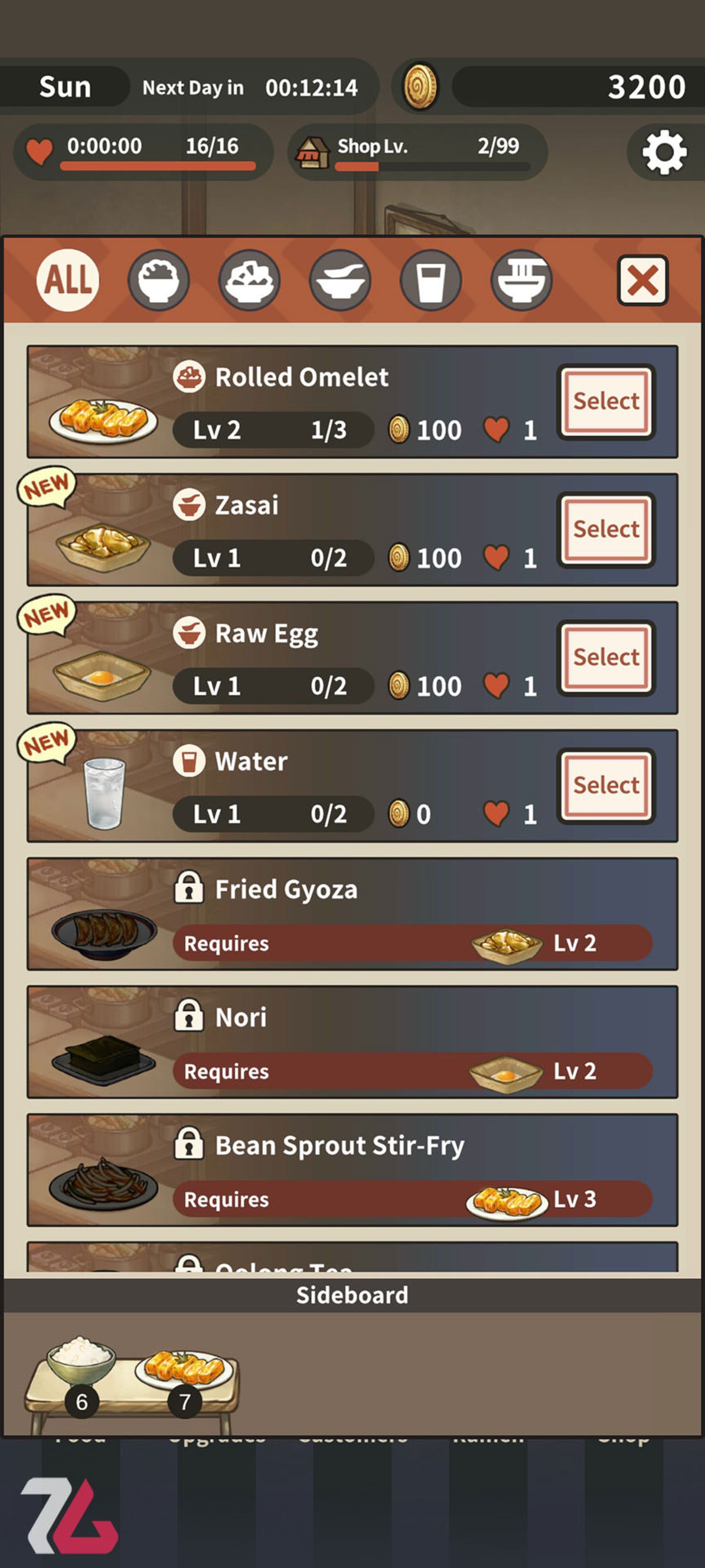 بازی موبایل Hungry Hearts Ramen