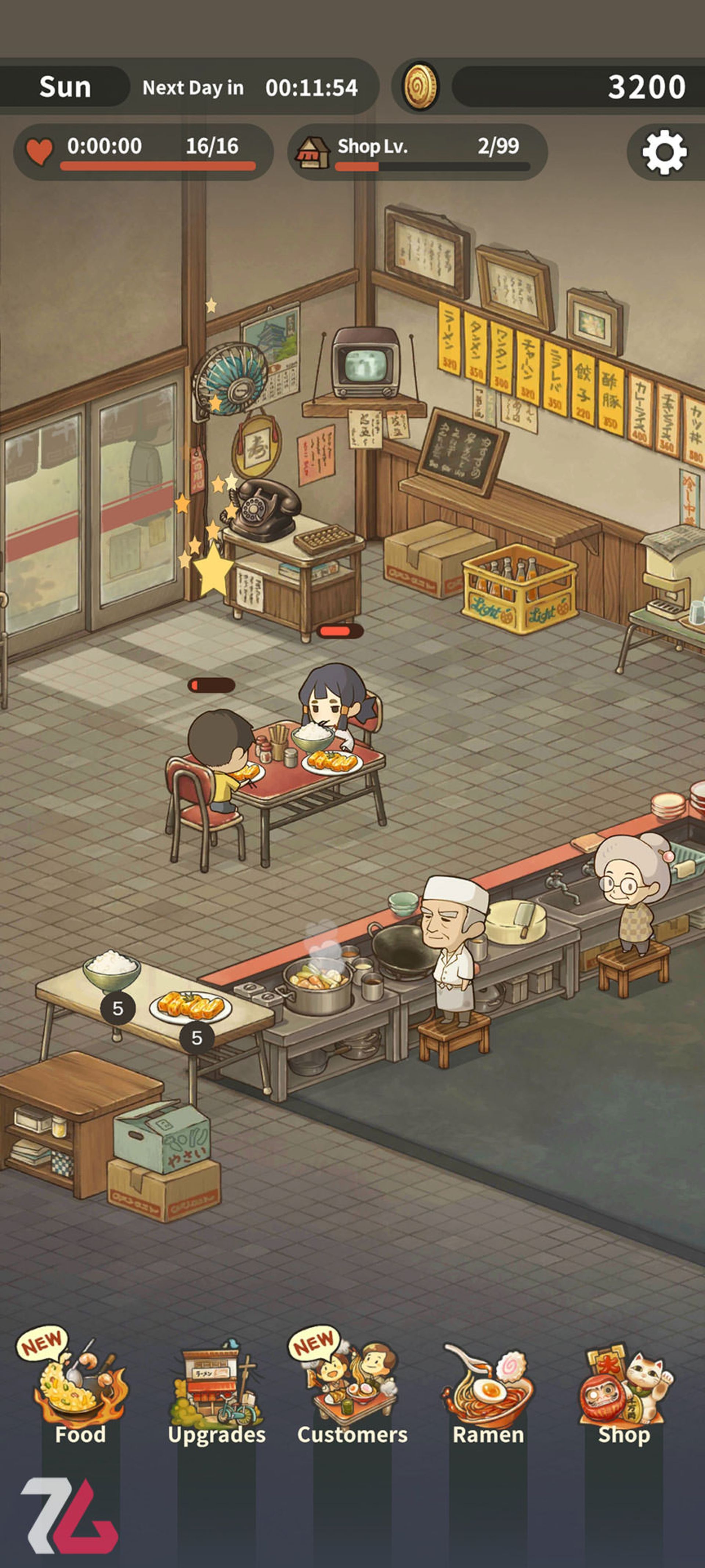 بازی موبایل Hungry Hearts Ramen