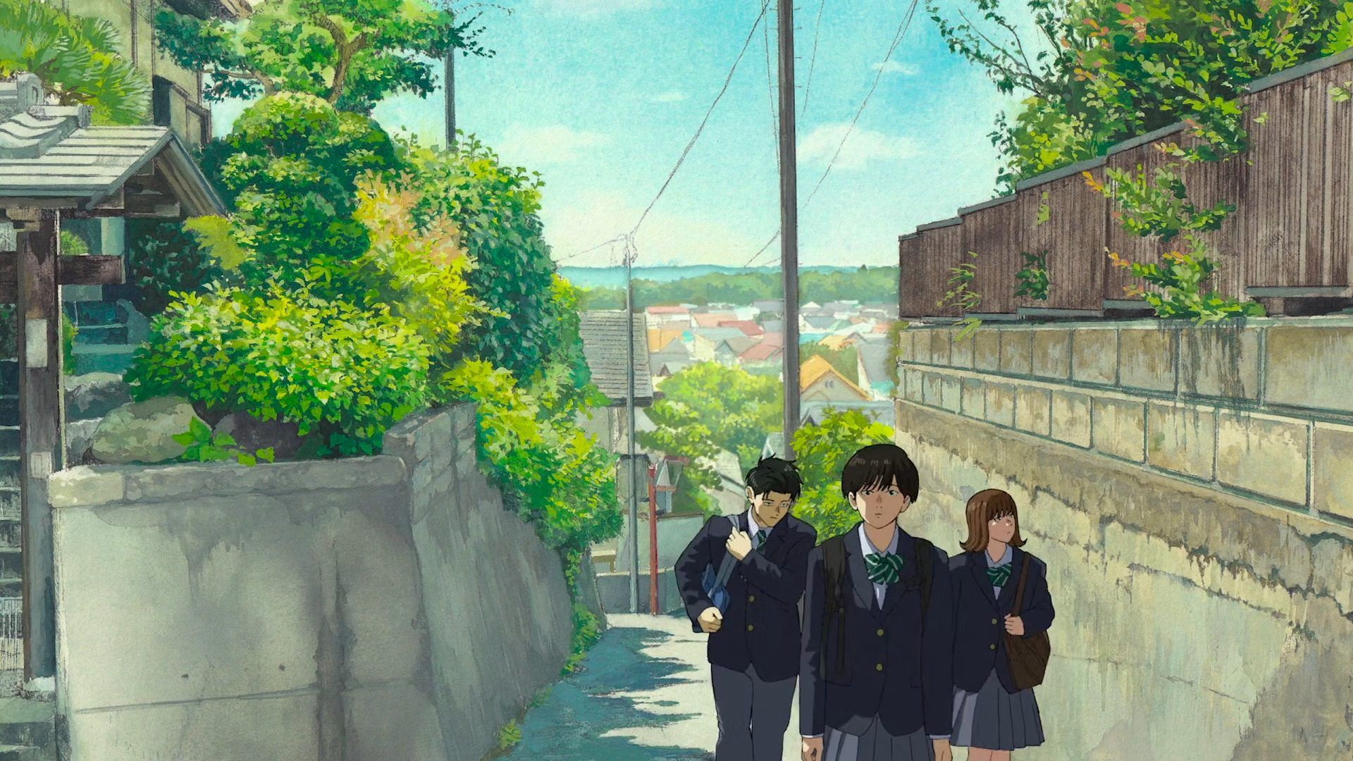 نمایی از انیمه Hyakuemu (100 Meters)