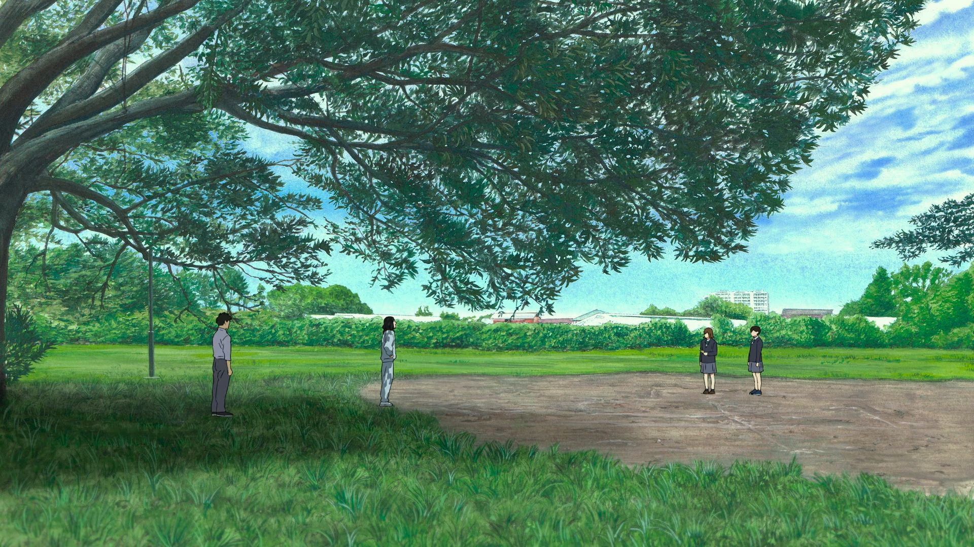 نمایی از انیمه Hyakuemu (100 Meters)