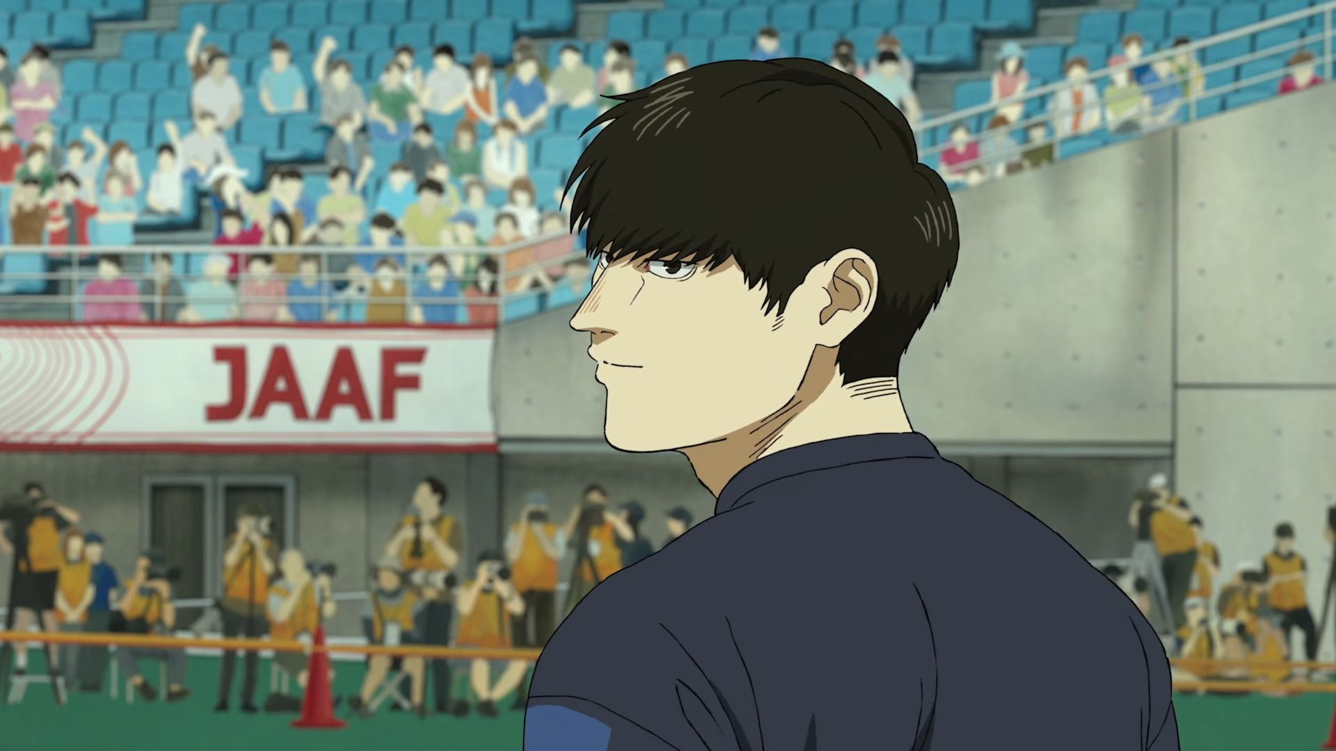 نمایی از انیمه‌ی Hyakuemu (100 Meters)