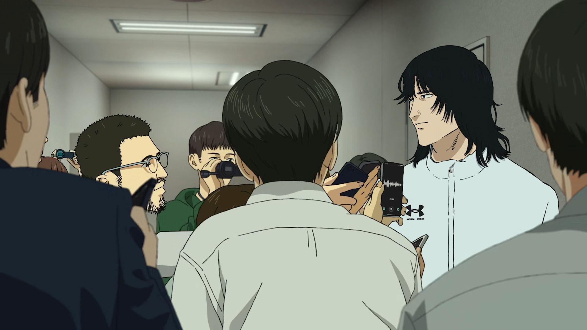 نمایی از انیمه Hyakuemu (100 Meters)