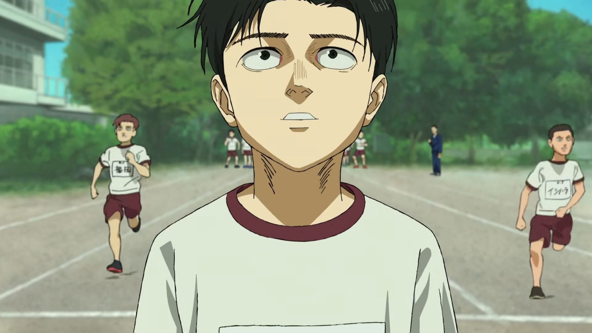 تاگاشی در انیمه‌ی Hyakuemu (100 Meters)