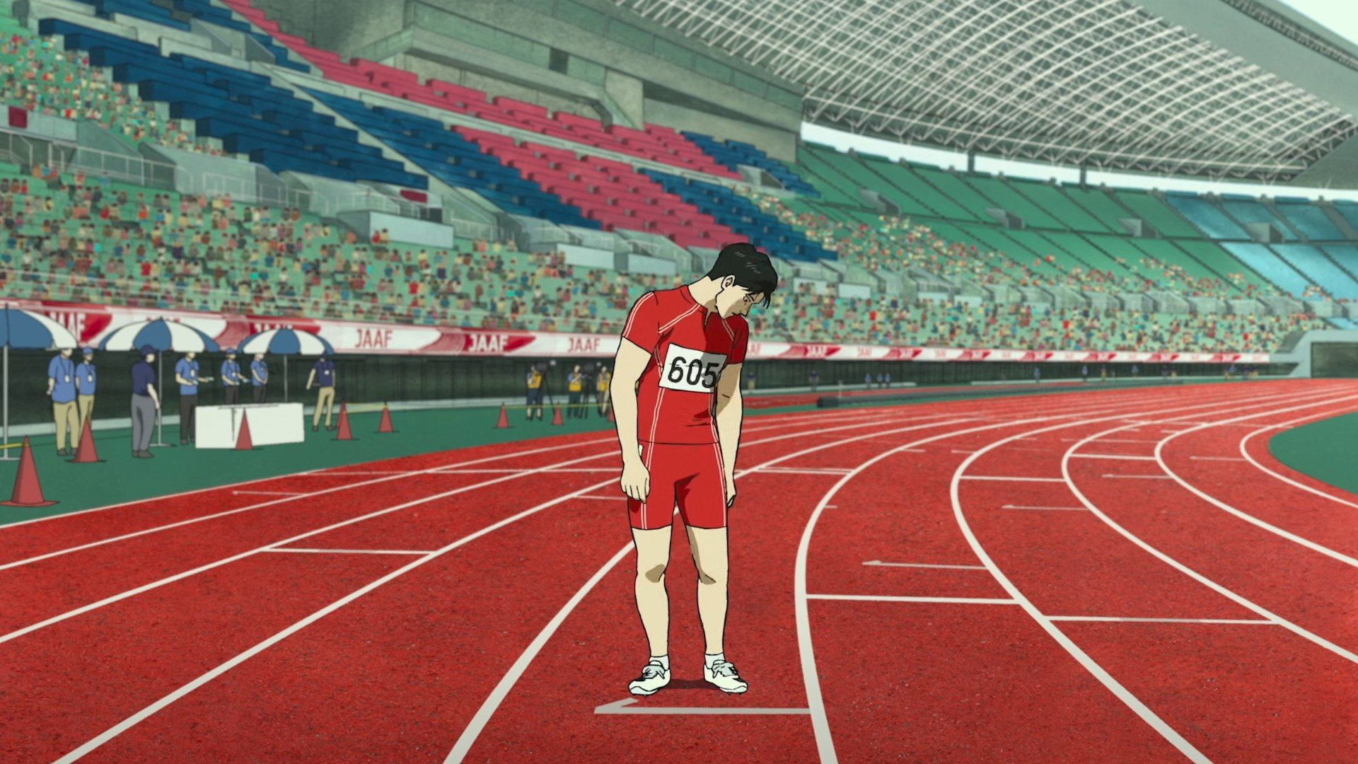 توگاشی در انیمه‌ی Hyakuemu (100 Meters)