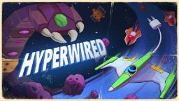 کاور اصلی بازی HYPERWIRED و لوگوی آن