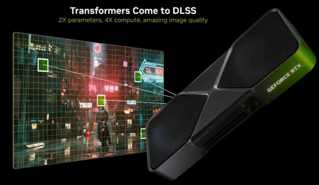 Transformer model در آپدیت جدید DLSS