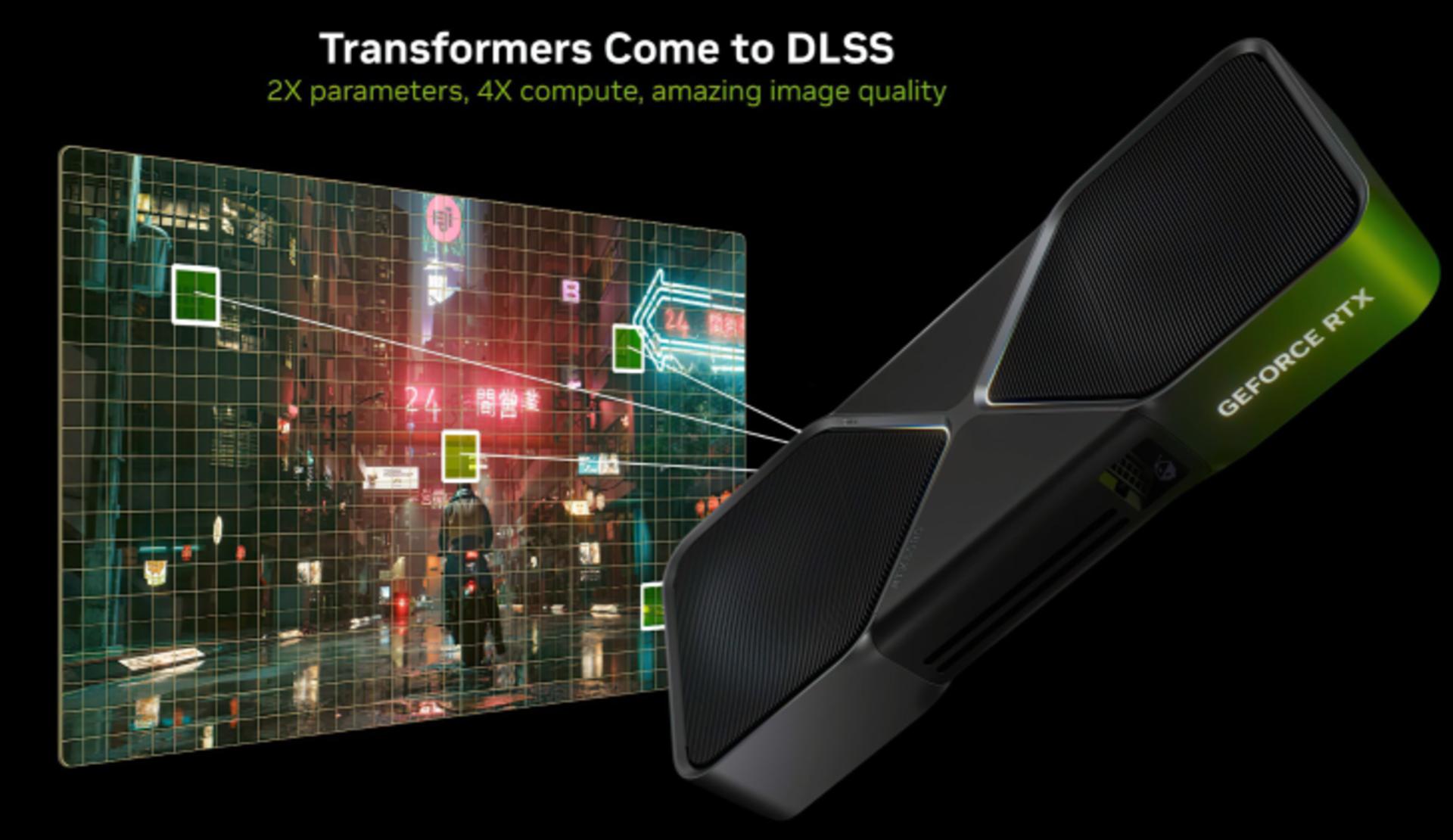 Transformer model در آپدیت جدید DLSS